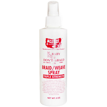 Spanish Ur-Gro Baby Don't Bald Braid/Weave Spray – 8 oz - ANNS BEAUTY SUPPLY